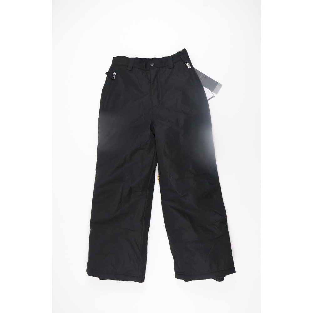 Free Country Snow Pants Insulated Winter Ski Black M 7/8 NWT